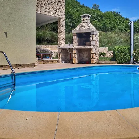 Mit Meerblick & Pool In - Villa-planina Baska (Krk)