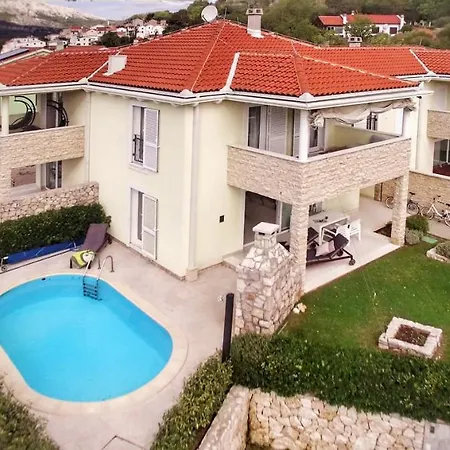 Mit Meerblick & Pool In - Villa-planina * Baska (Krk)