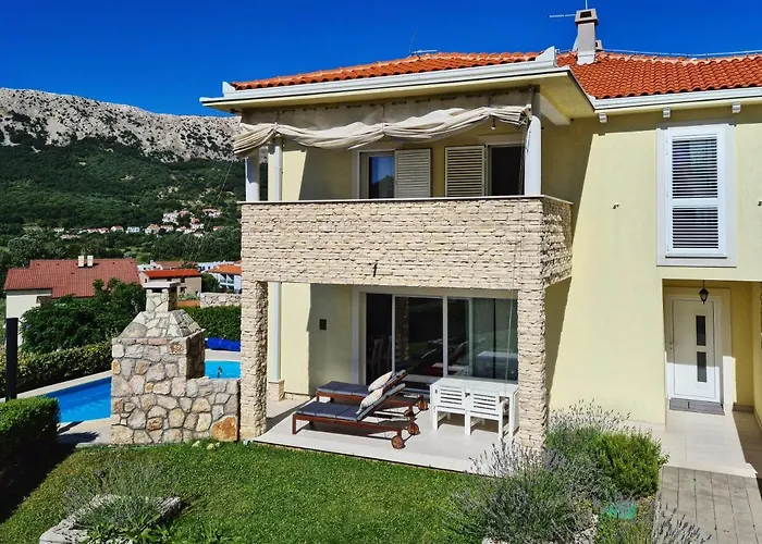 Prázdninový dům Mit Meerblick & Pool In - Villa-planina Baška
